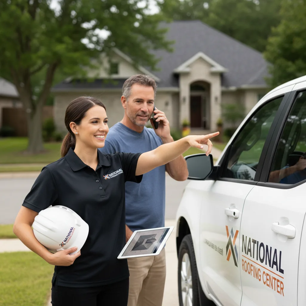 National Roofing Center customer support in Holcomb